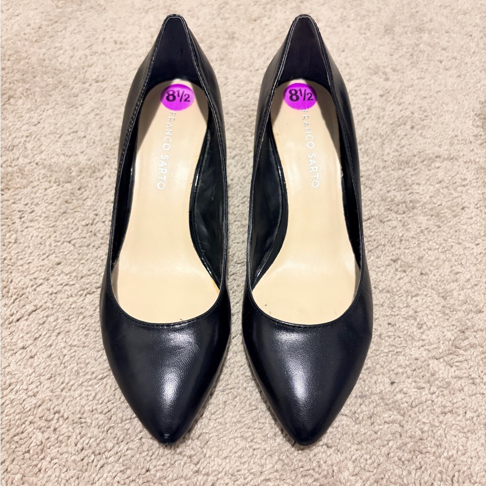 Franco Sarto Black Women's Wedges
